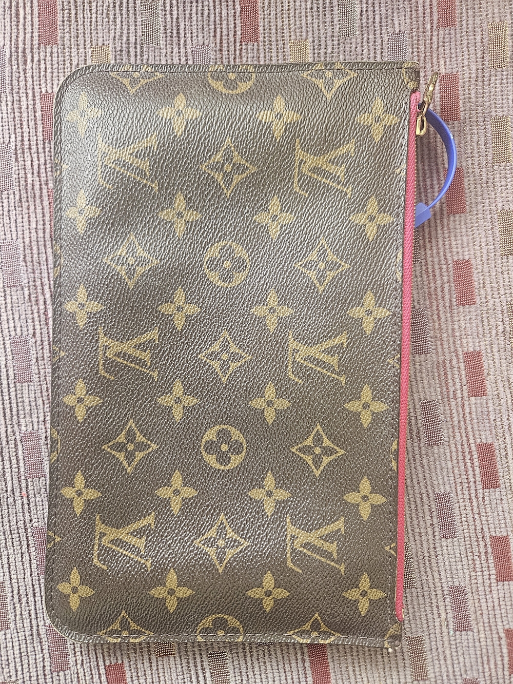 Louis Vuitton Monogram Neverful Pochette Pivoine